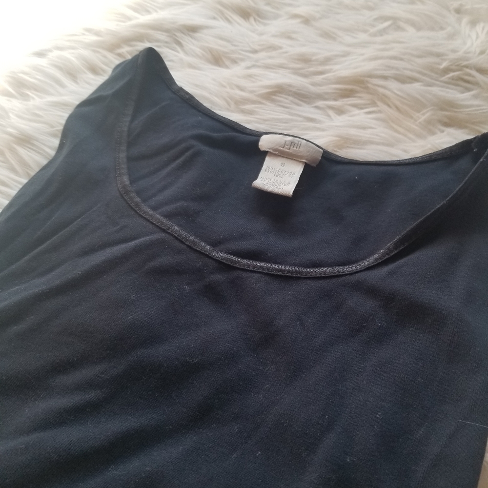 J Jill black tshirt